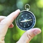 Compass in the hand